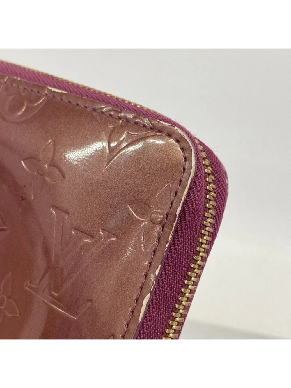 Louis Vuitton Wallet Vernis Zippy Violette - Picture 6 of 10